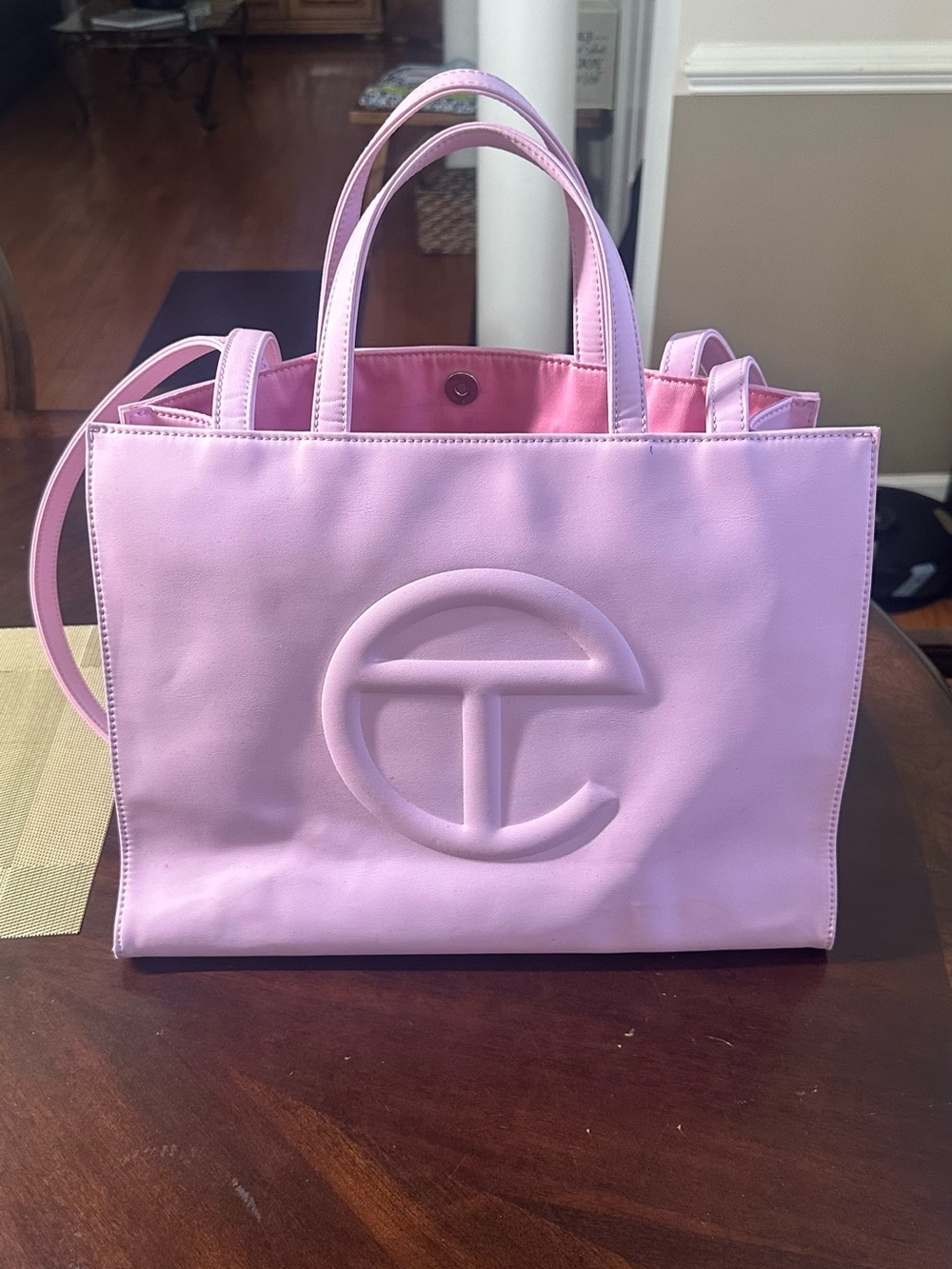 Telfar Medium Bubble Gum Shopping Bag